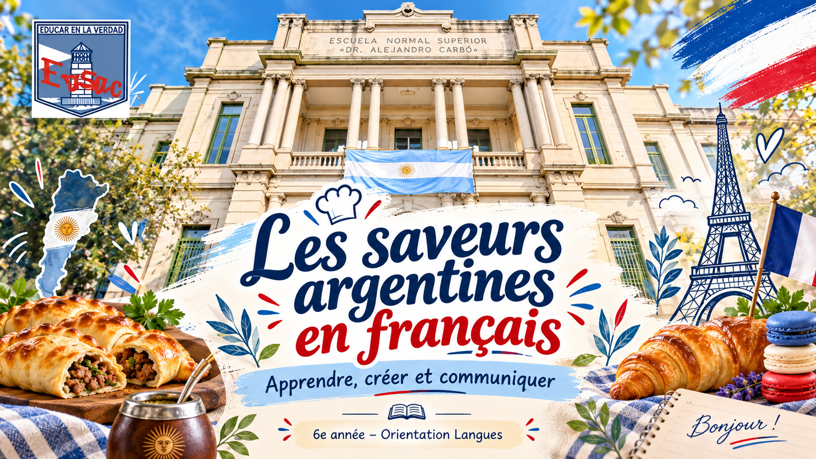 Les saveurs argentines en français : des recettes présentées par nos élèves